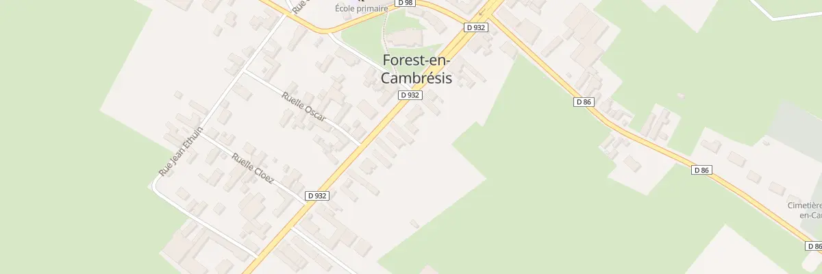 Plan du 53 Vc Brunehaut à Forest-en-Cambrésis