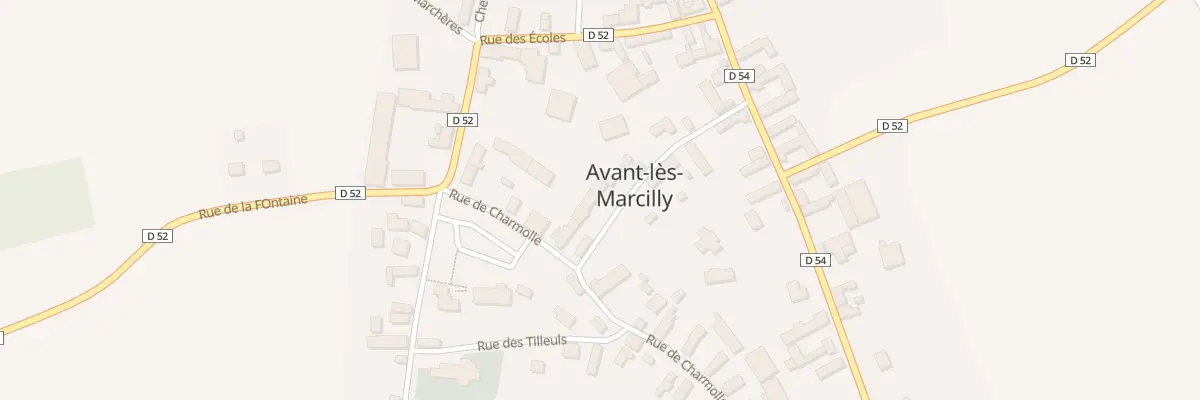 Plan du 6 Rue du Bourdeau à Avant-lès-Marcilly