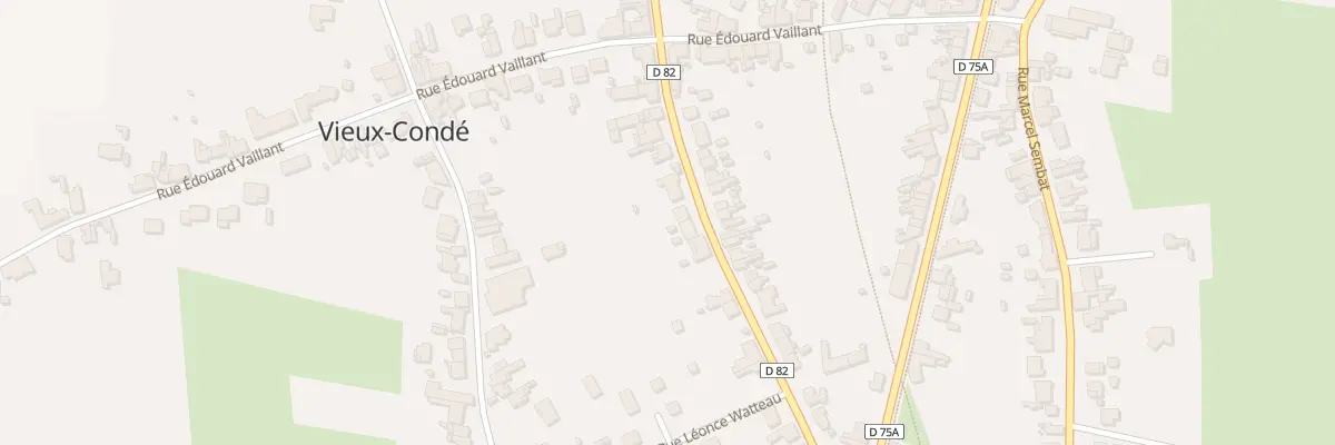 Plan du 247 Rue Constant Gosset à Vieux-Condé