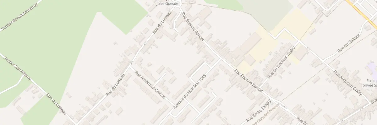 Plan du 119 Rue Etienne Bancel à Fresnes-sur-Escaut