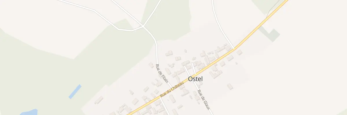 Plan du 5001 Rue de Filain à Ostel