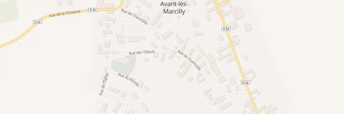 Plan du 32B Le Village à Avant-lès-Marcilly