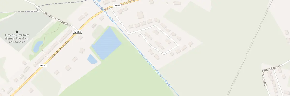 Plan du 17 Rue du Sart l’Abbé à Mons-en-Laonnois