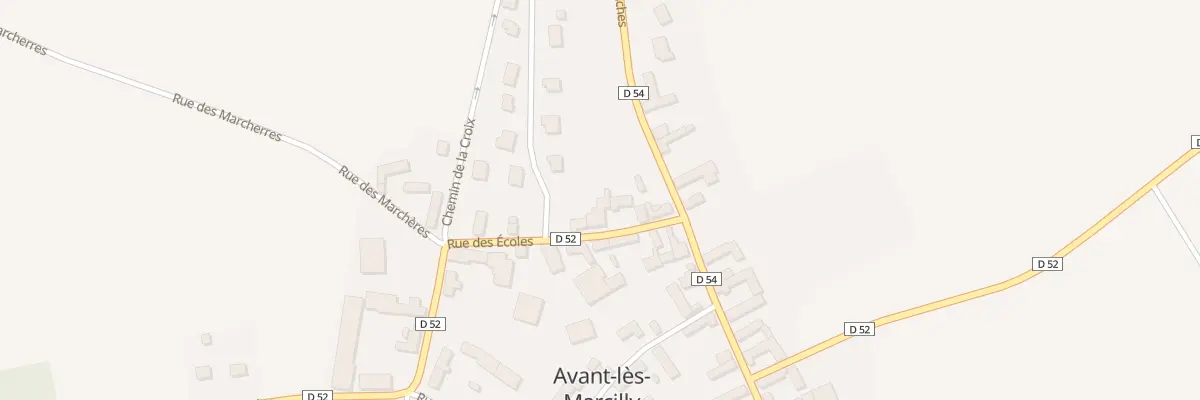 Plan du 6 Rue des Ecoles à Avant-lès-Marcilly