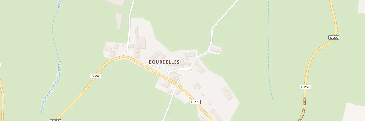 Plan du 5109A Bourdelles à Tours-sur-Meymont