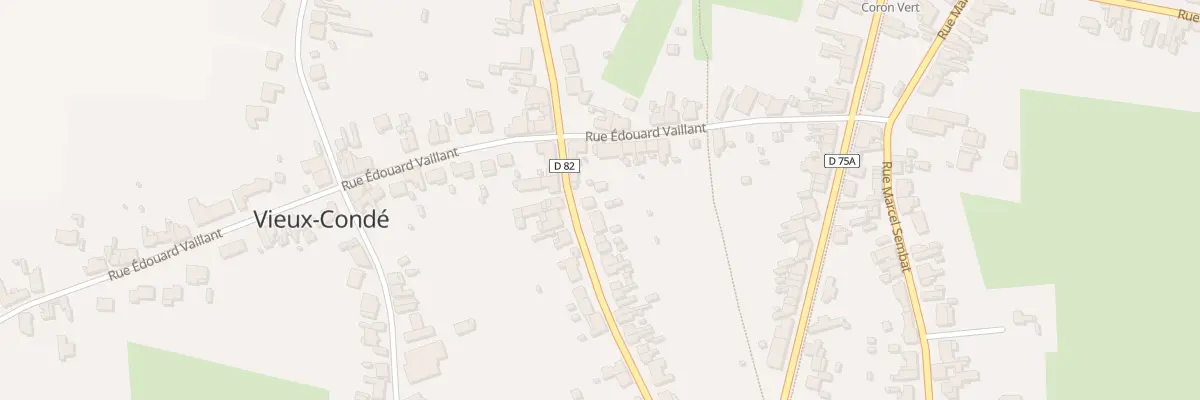 Plan du 312 Rue Constant Gosset à Vieux-Condé