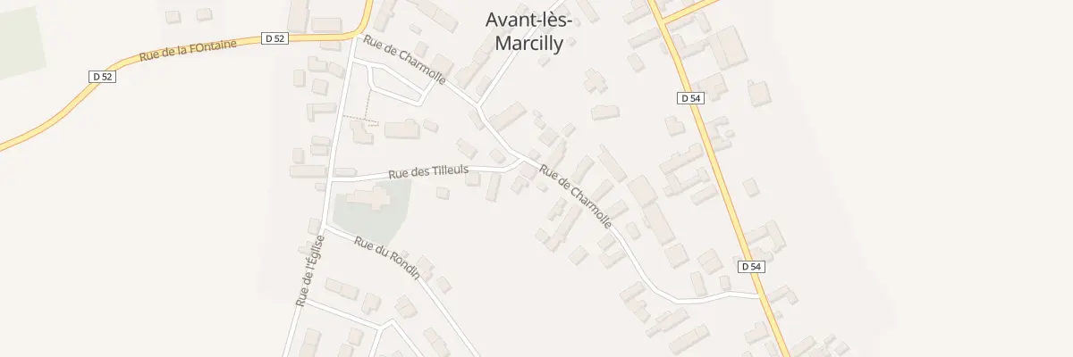 Plan du 19 Rue de Charmolle à Avant-lès-Marcilly