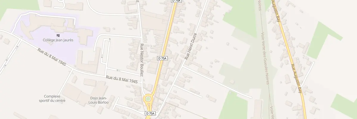 Plan du 161 Rue Henri Durre à Vieux-Condé