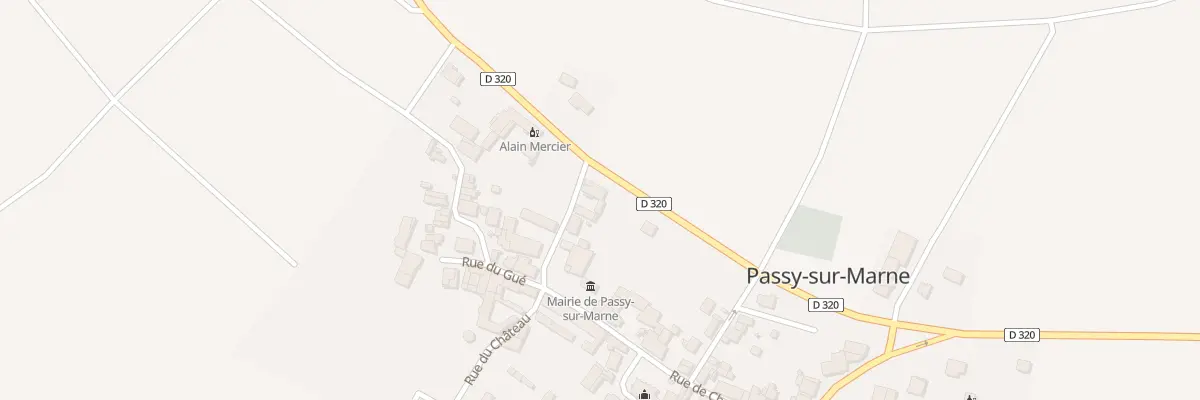 Plan du 1 Rue de Champagne à Passy-sur-Marne