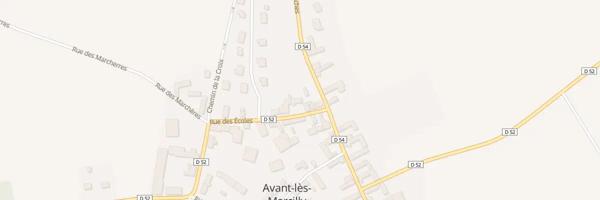 Plan du 4 Rue des Ecoles à Avant-lès-Marcilly