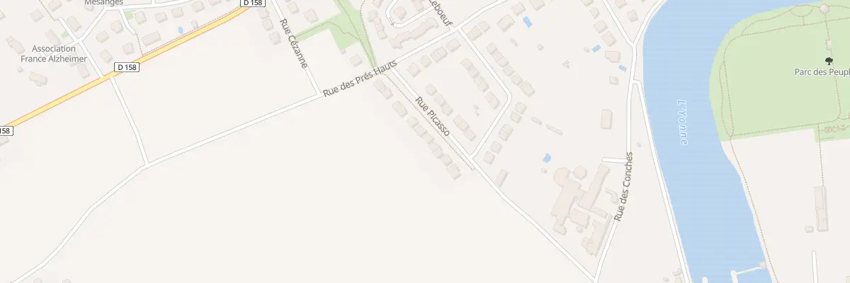 Plan du 14 Rue Picasso à Monéteau