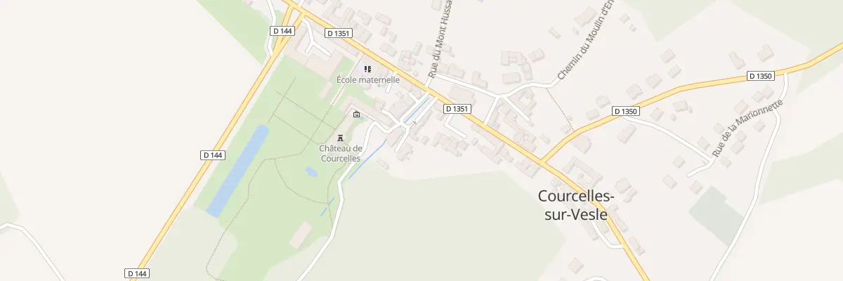Plan du 5 Rue du Château à Courcelles-sur-Vesle
