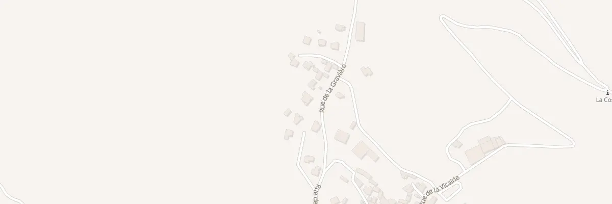Plan du 5171 La Graviere à Lanuéjols