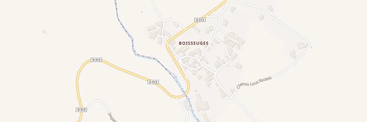 Plan du 5138 Boisseuges à Chavaniac-Lafayette