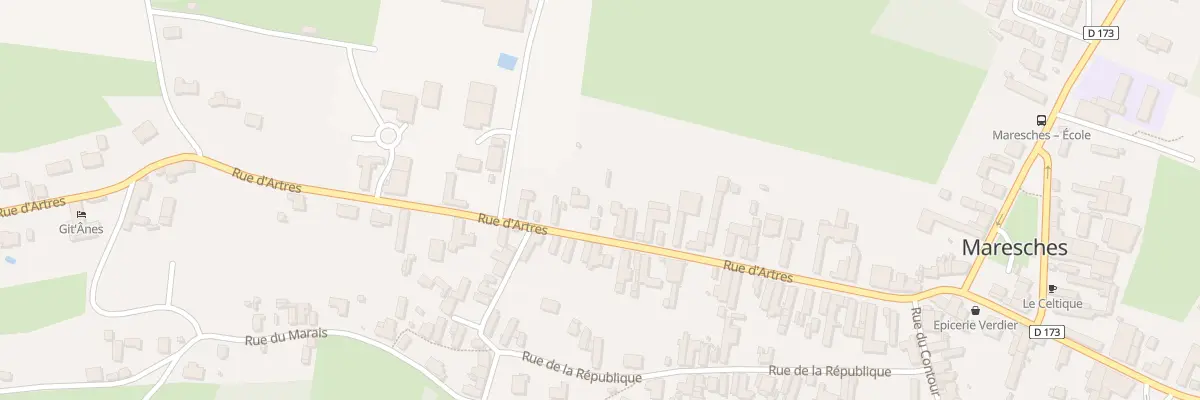Plan du 31 Rue d’Artres à Maresches