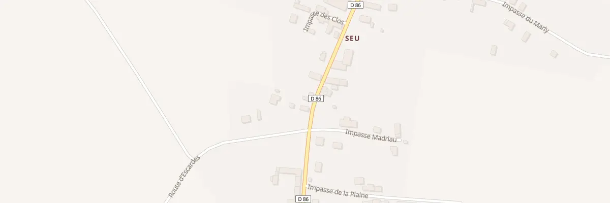 Plan du 30 Rue du Gen Leclerc à Châtillon-sur-Morin