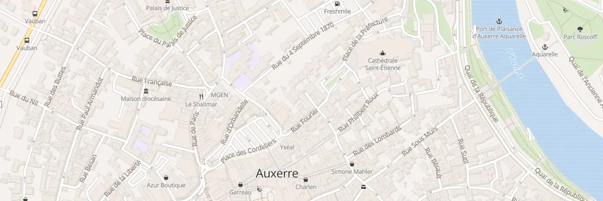 Plan du 2 Imp Maison Fort à Auxerre