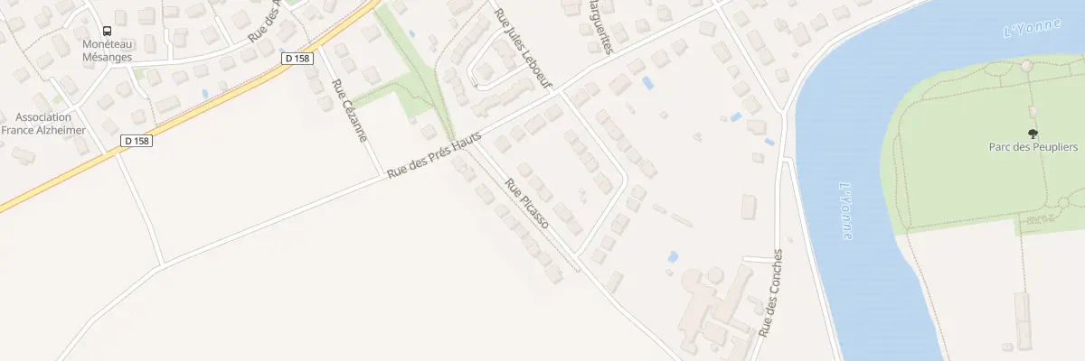 Plan du 3 Rue Picasso à Monéteau