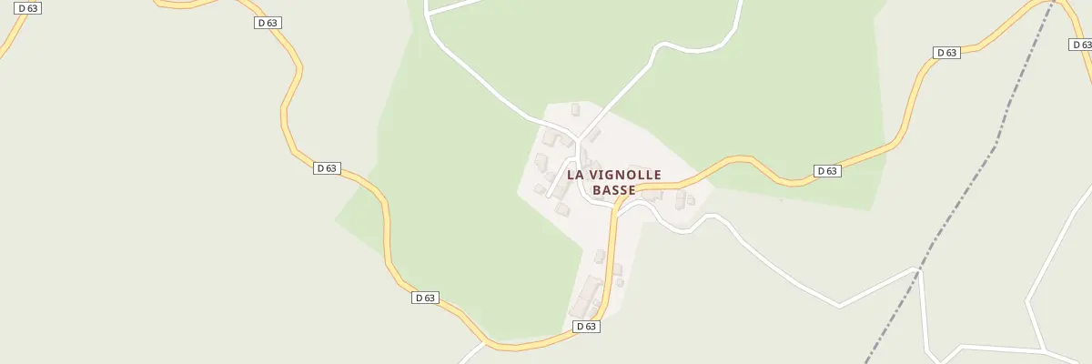 Plan du 5597 La Vignolle Basse à Châteldon