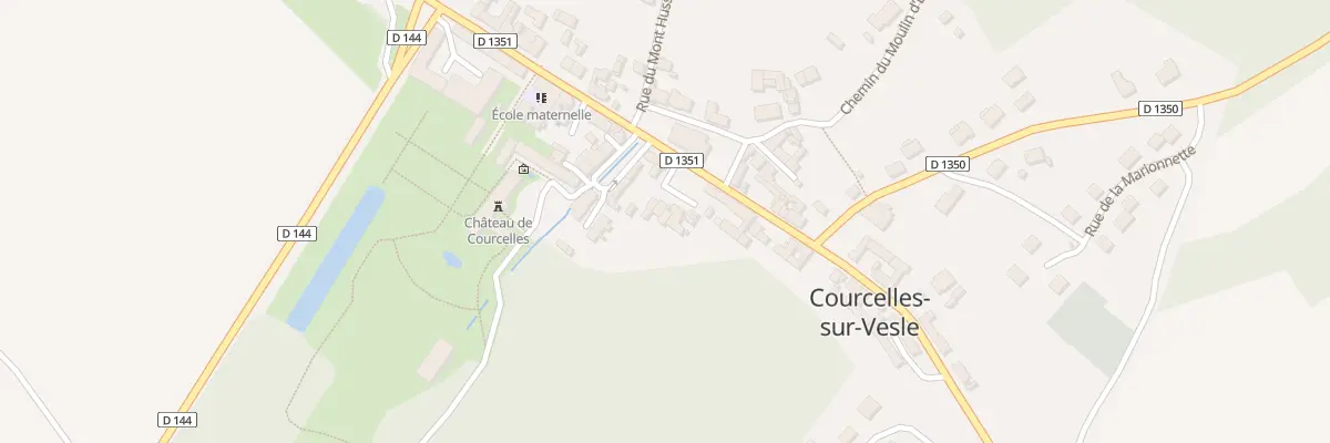 Plan du 20 Rte Nationale à Dhuizel
