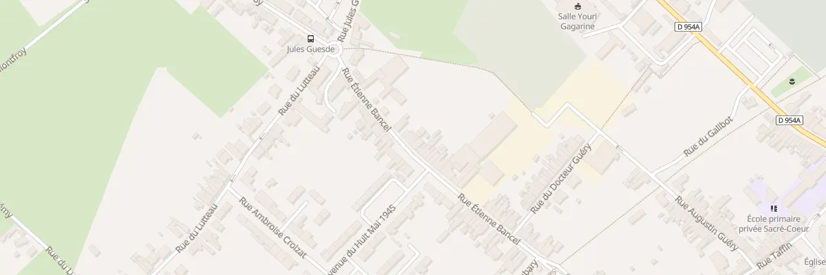 Plan du 124A Rue Etienne Bancel à Fresnes-sur-Escaut