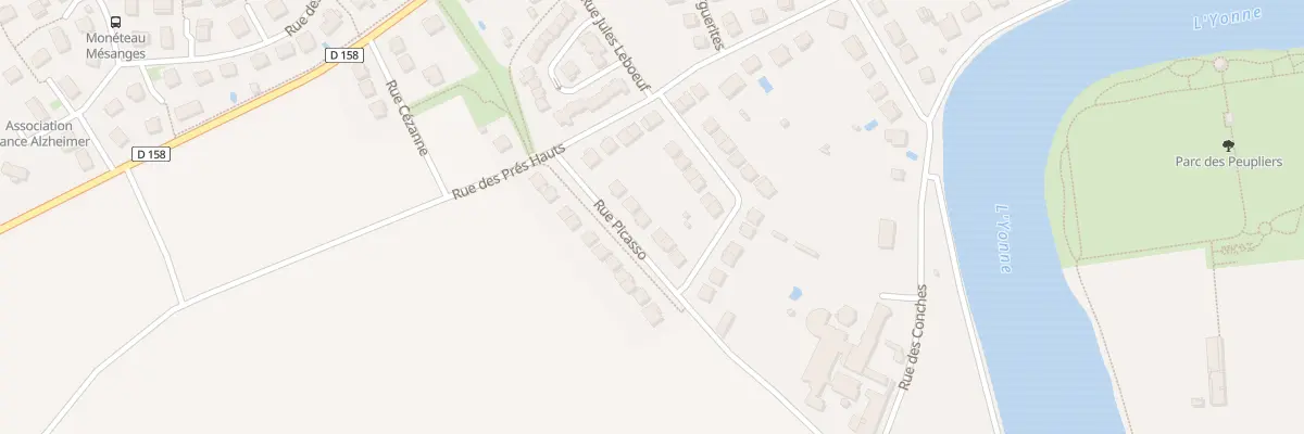 Plan du 5 Rue Picasso à Monéteau