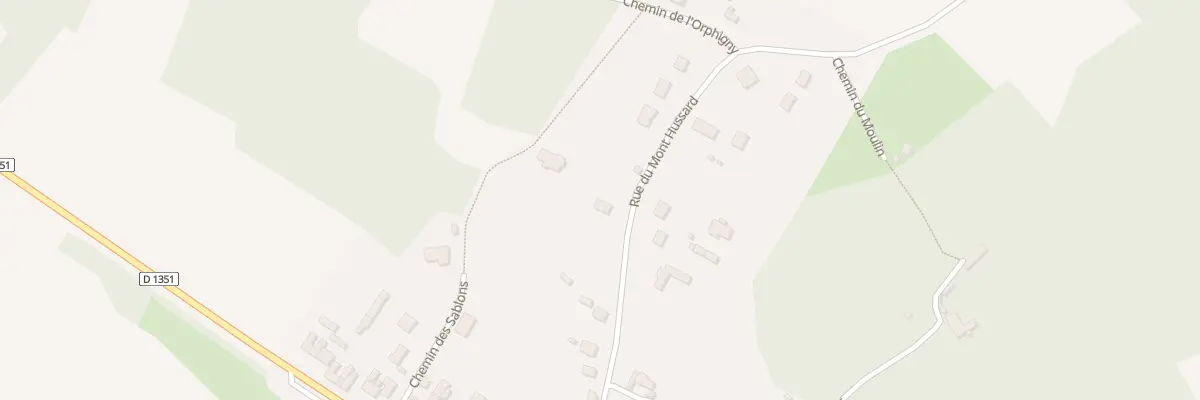 Plan du 21 Rue de Mont Hussard à Braine