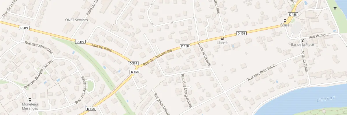 Plan du 23 Rue de Sommeville à Monéteau