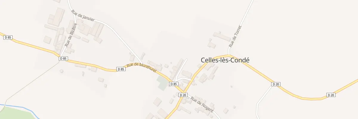 Plan du 9 Pl de l’Eglise à Celles-lès-Condé