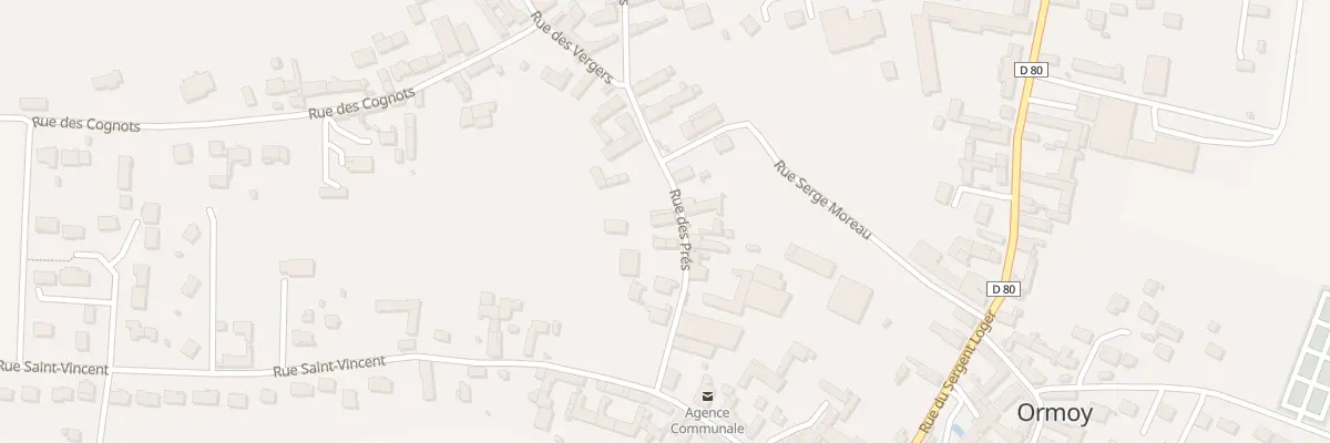 Plan du 3 Rue des Prés à Ormoy