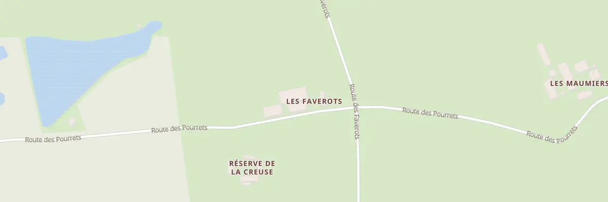 Plan du 3036 Rte des Pourrets à Thiel-sur-Acolin