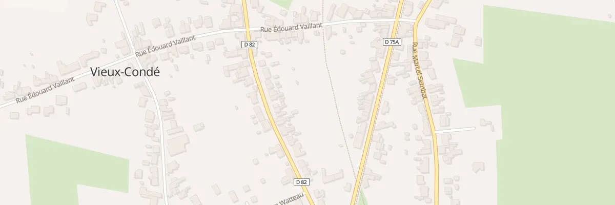 Plan du 236 Rue Constant Gosset à Vieux-Condé