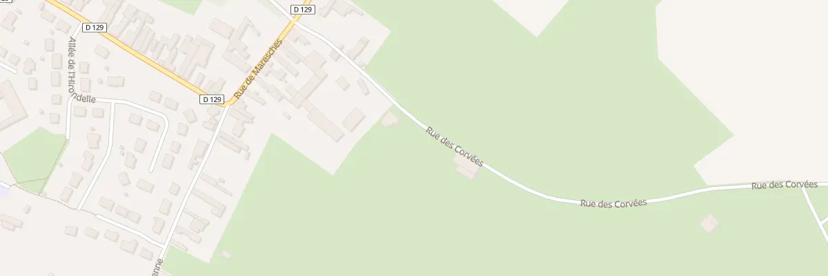 Plan du 106 Rue des Corvees à Sepmeries
