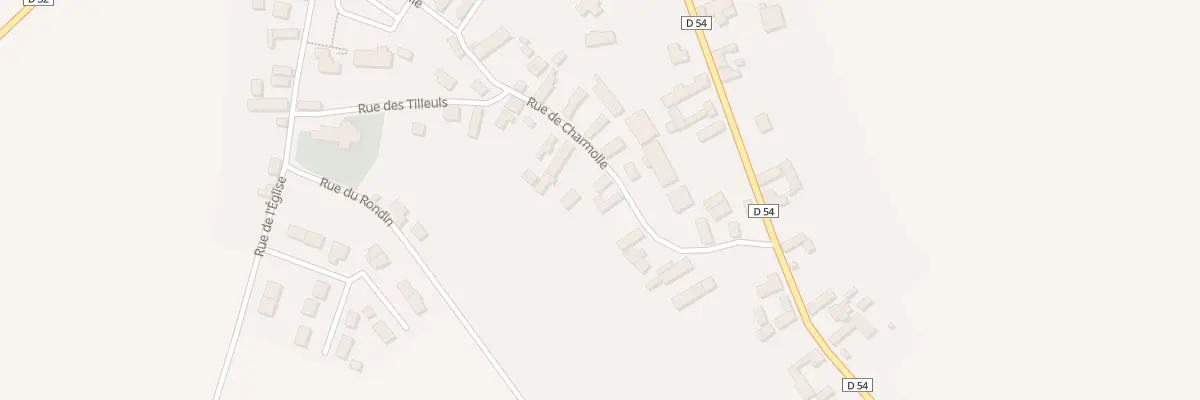 Plan du 11 Rue de Charmolle à Avant-lès-Marcilly