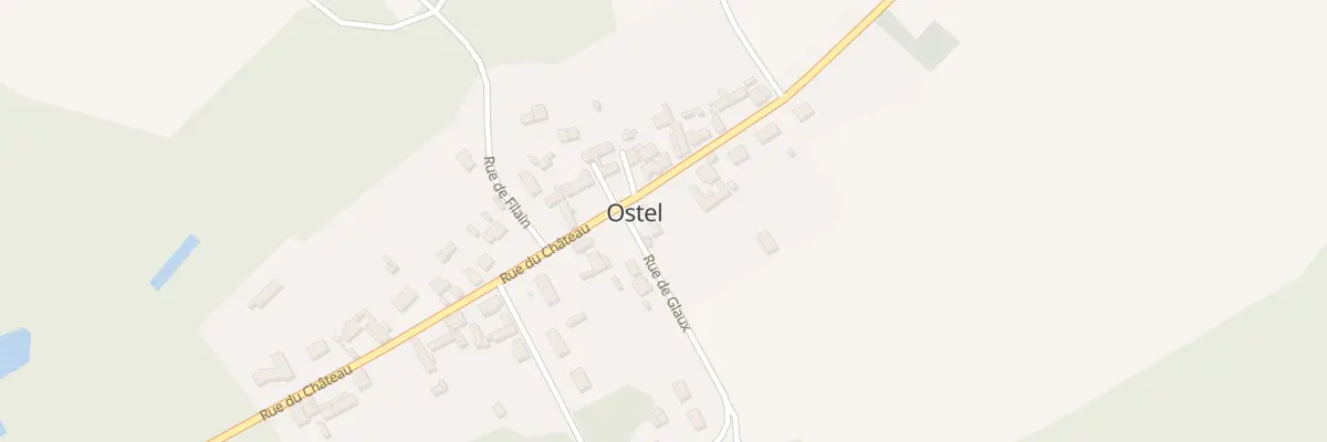 Plan du 28 Rue du Château à Ostel