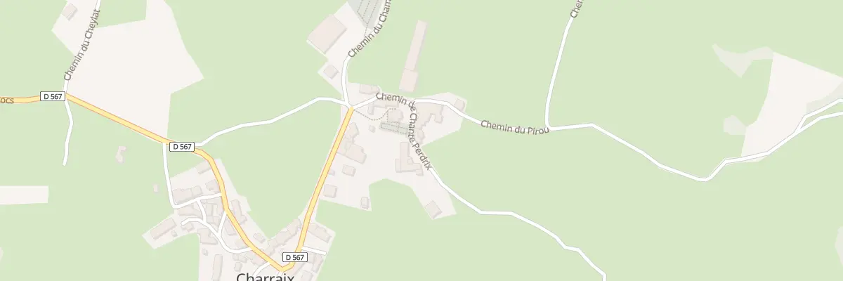 Plan du 29 Le Bourg à Charraix