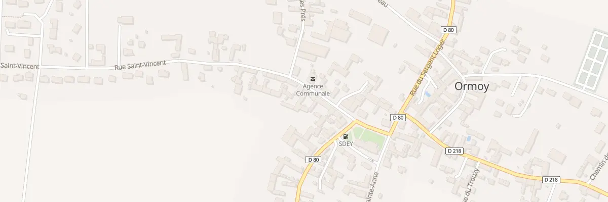 Plan du 9 Rue du Commandant Charpy à Ormoy