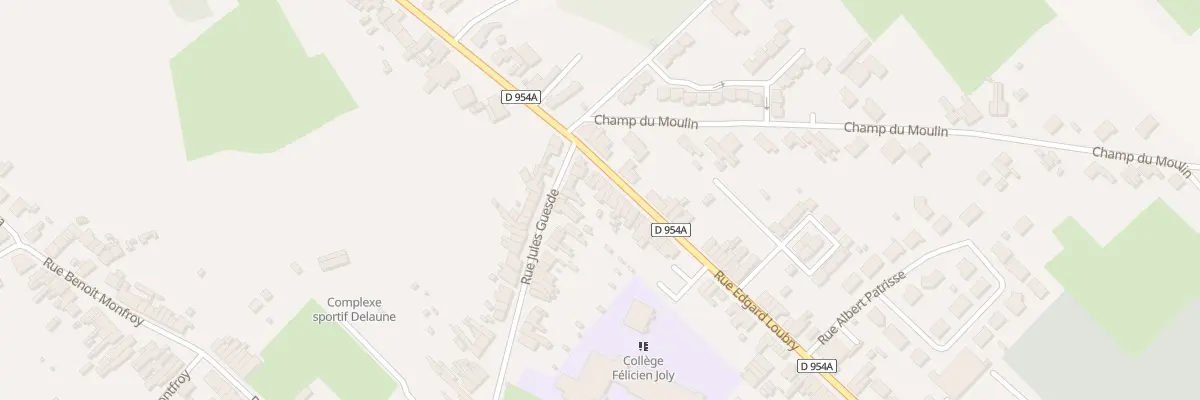 Plan du 777 Rue Edgard Loubry à Fresnes-sur-Escaut