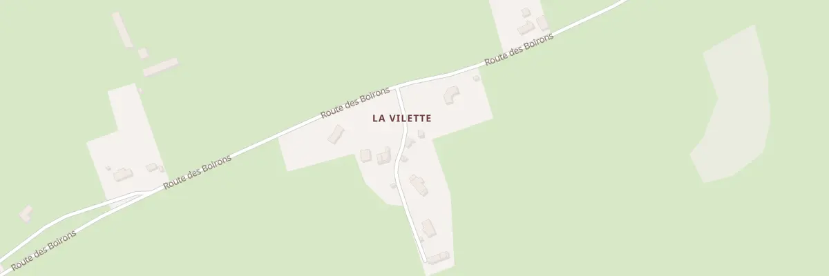 Plan du 5 Imp de la Vilette à Billezois