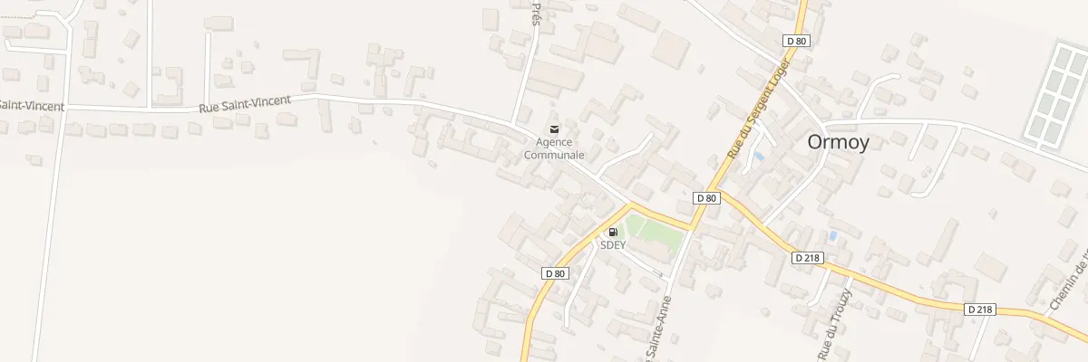 Plan du 7 Rue du Commandant Charpy à Ormoy
