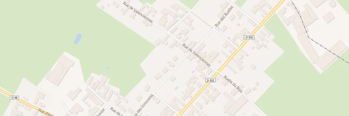 Plan du 2B Rue des Innocents à Forest-en-Cambrésis