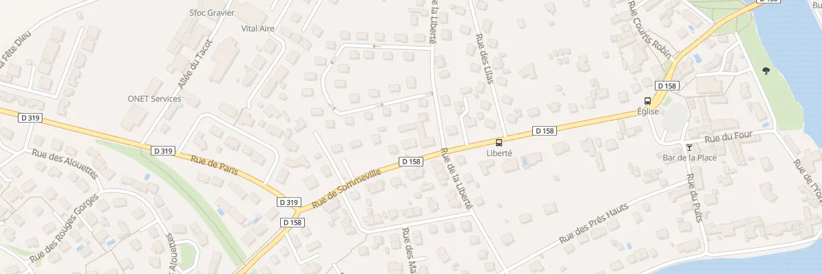 Plan du 22 Rue de Sommeville à Monéteau