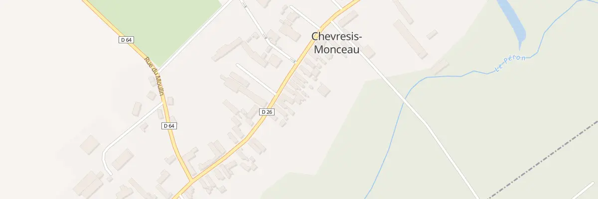Plan du 54 Av Frédéric Viefville à Chevresis-Monceau