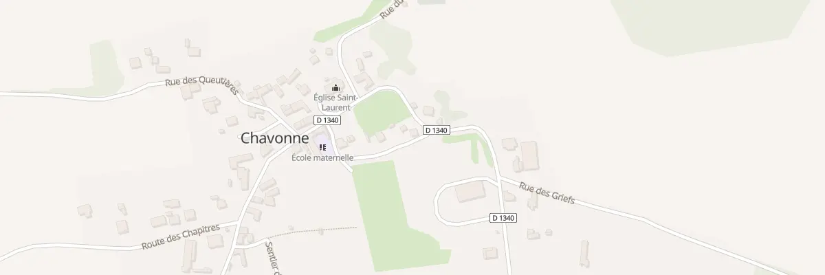 Plan du 3 Rue Saint-laurent à Chavonne