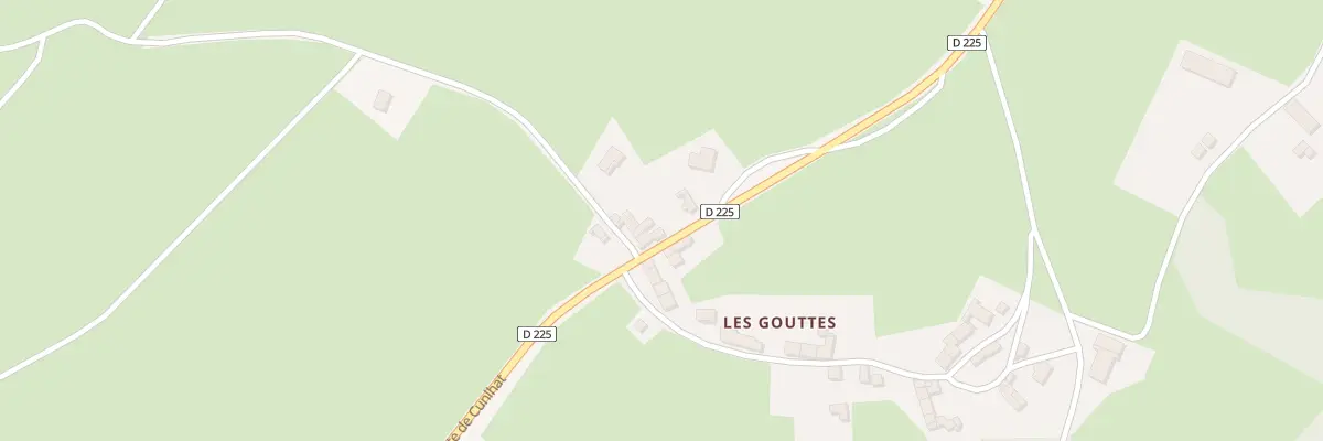 Plan du 5382 Les Gouttes à Champeix