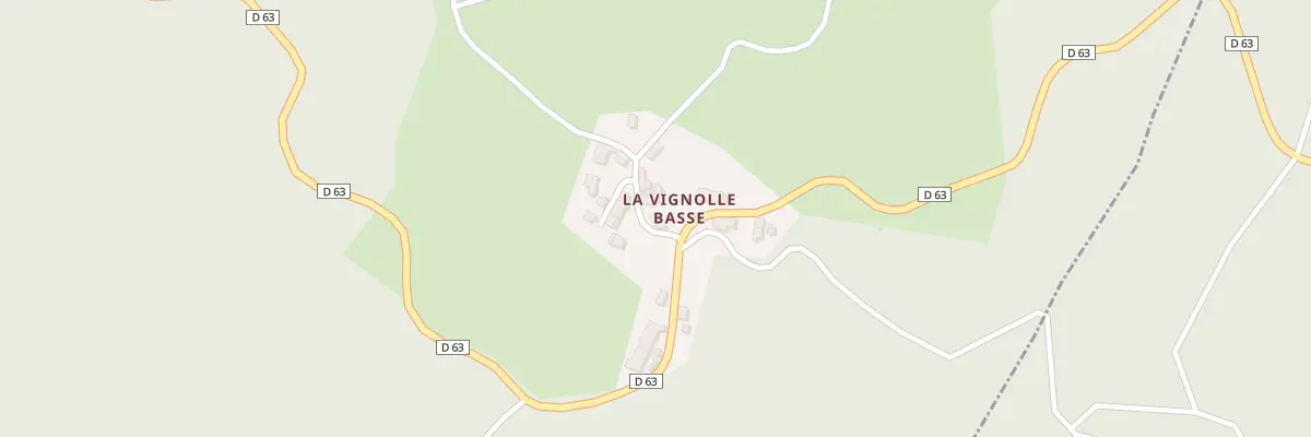 Plan du 5026 La Vignolle Basse à Châteldon