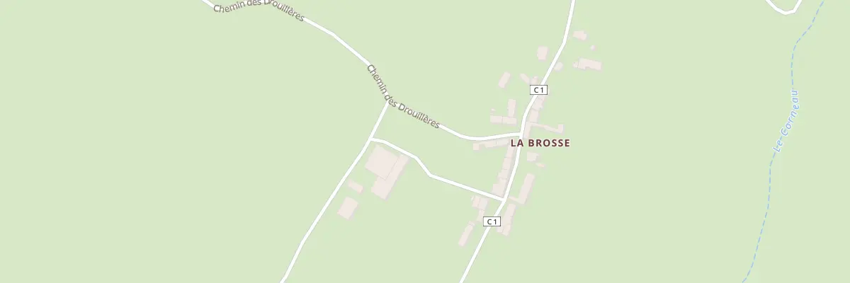 Plan du 3 Rue de la Brosse à Guipy