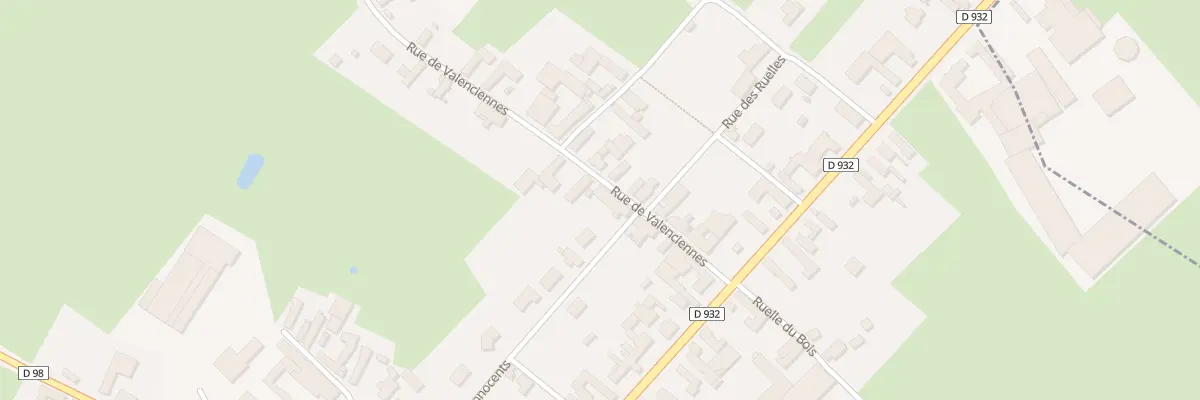 Plan du 3A Rue de Valenciennes à Forest-en-Cambrésis
