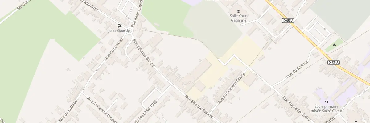 Plan du 114 Rue Etienne Bancel à Fresnes-sur-Escaut