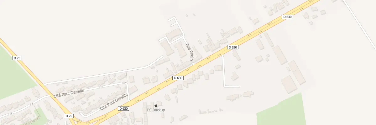 Plan du 2346 Rue Jean Jaurès à Saint-Saulve